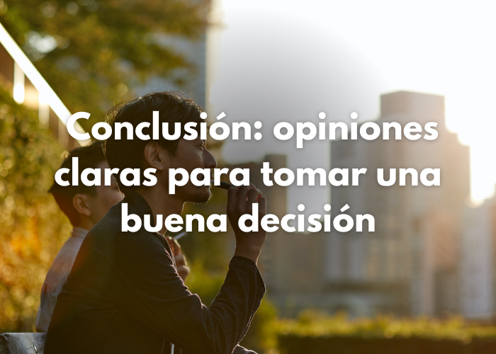 Conclusion: paga lo justo por lo que realmente necesitas